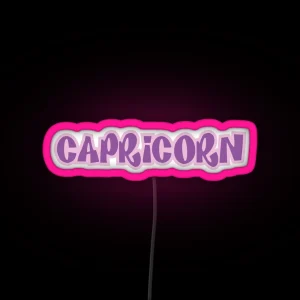 Capricorn Bratz RGB Neon Sign