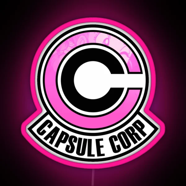 Capsule Corp Bulma RGB Neon Sign