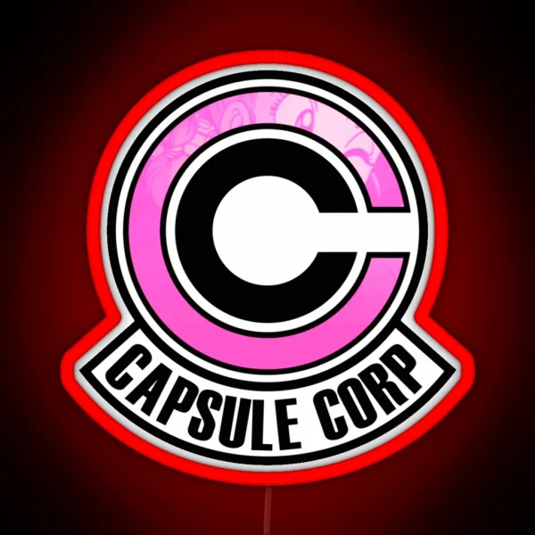 Capsule Corp Bulma RGB Neon Sign