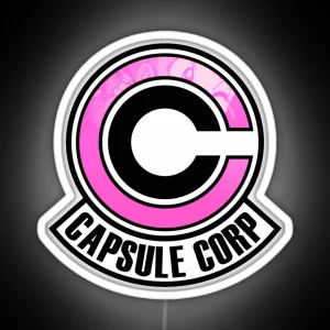 Capsule Corp Bulma RGB Neon Sign