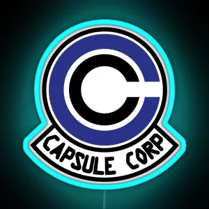 Capsule Corp Led RGB Neon Sign