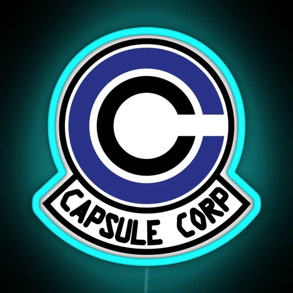 Capsule Corp Led RGB Neon Sign