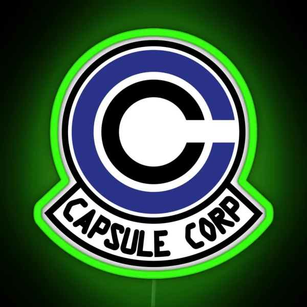 Capsule Corp Led RGB Neon Sign