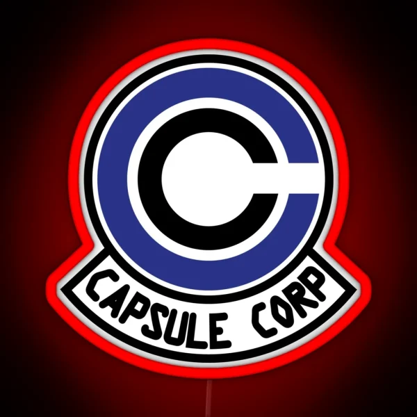 Capsule Corp Led RGB Neon Sign