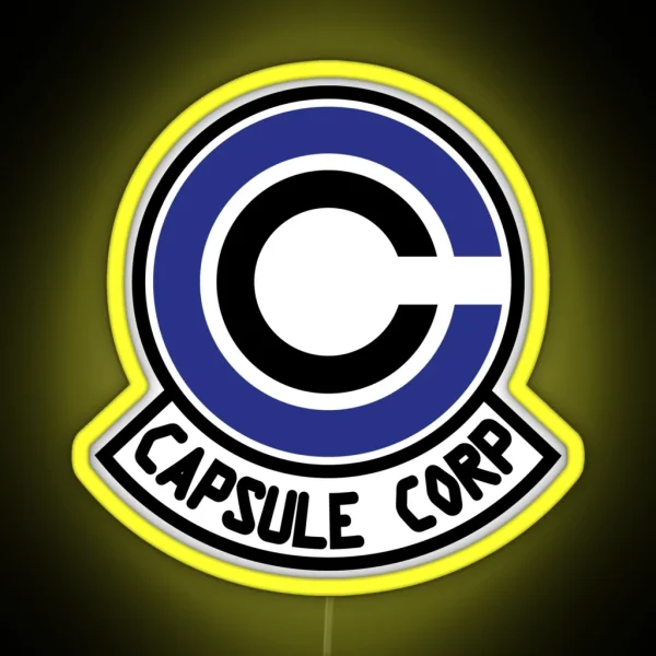 Capsule Corp Led RGB Neon Sign