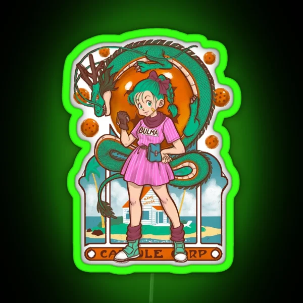 Capsule Nouveau RGB Neon Sign