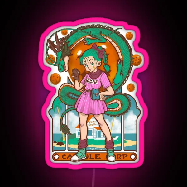Capsule Nouveau RGB Neon Sign