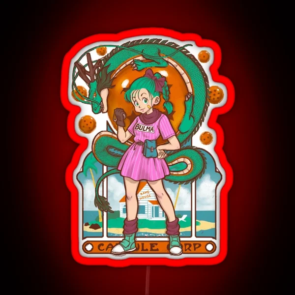 Capsule Nouveau RGB Neon Sign