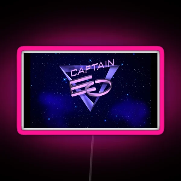 Captain EO RGB Neon Sign