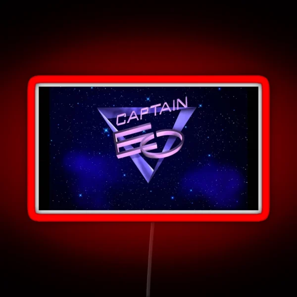 Captain EO RGB Neon Sign