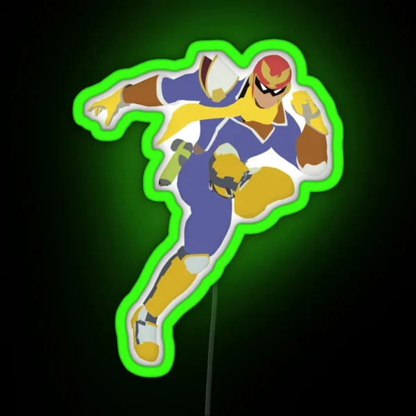 Captain Falcon Led RGB Neon Sign