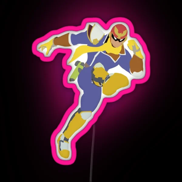 Captain Falcon Led RGB Neon Sign