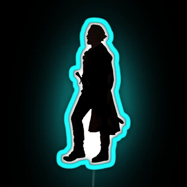 Captain Flint Silhouette RGB Neon Sign