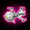 Captain Future Comet RGB Neon Sign - Image 6