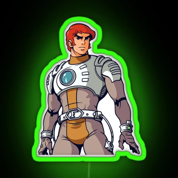 Captain Future RGB Neon Sign