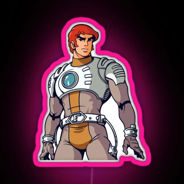 Captain Future RGB Neon Sign