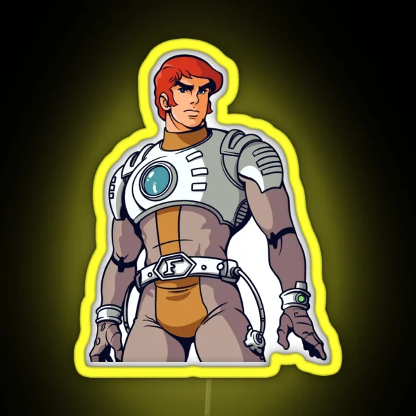 Captain Future RGB Neon Sign