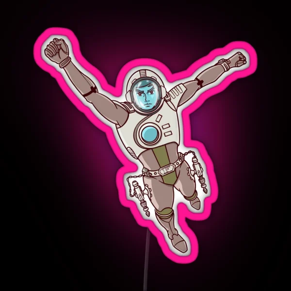 Captain Future RGB Neon Sign