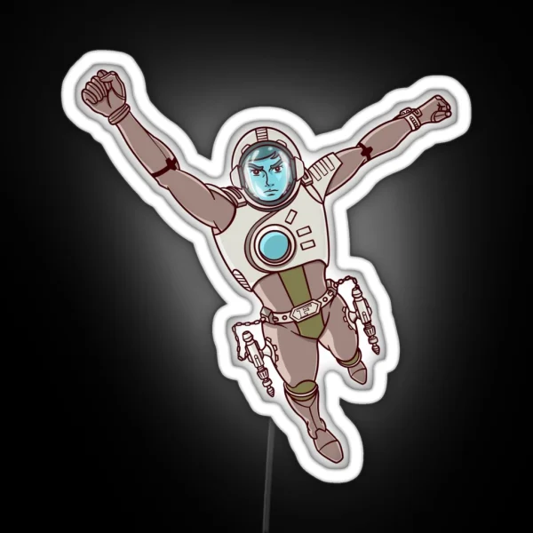 Captain Future RGB Neon Sign