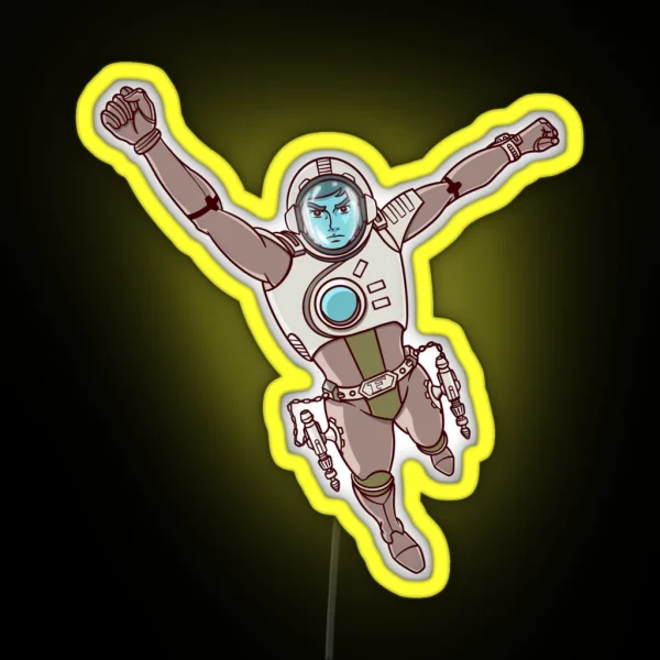 Captain Future RGB Neon Sign