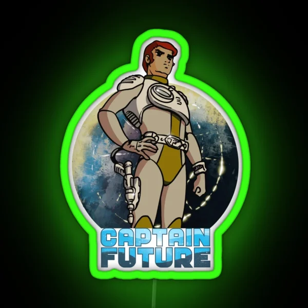 Captain Future RGB Neon Sign