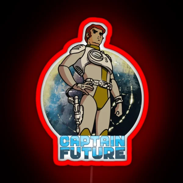 Captain Future RGB Neon Sign