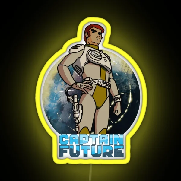 Captain Future RGB Neon Sign