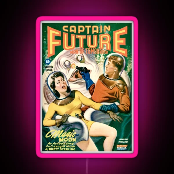 Captain Future RGB Neon Sign