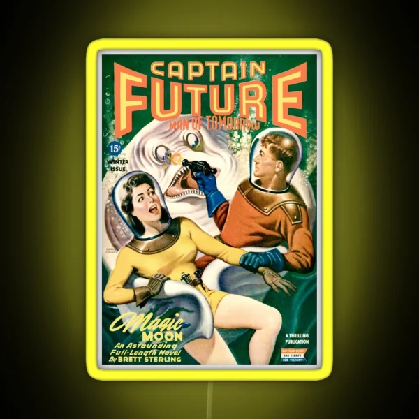 Captain Future RGB Neon Sign