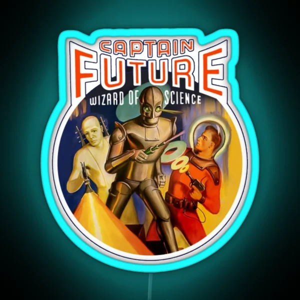 Captain Future RGB Neon Sign