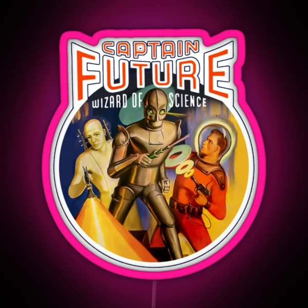 Captain Future RGB Neon Sign