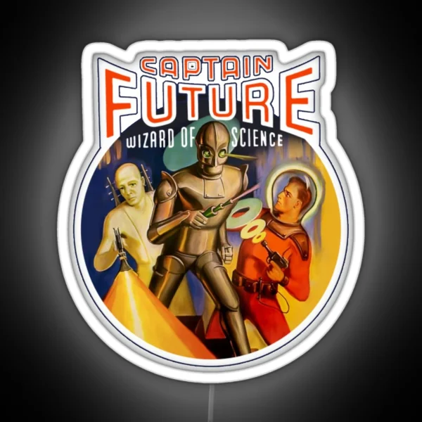 Captain Future RGB Neon Sign