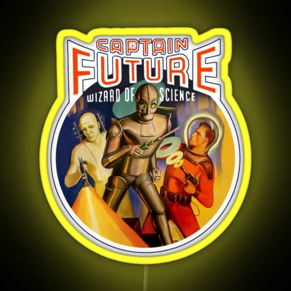 Captain Future RGB Neon Sign