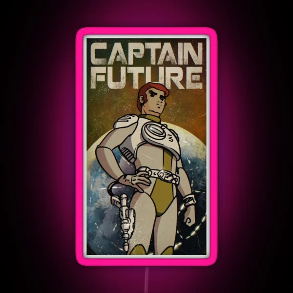 Captain Future RGB Neon Sign