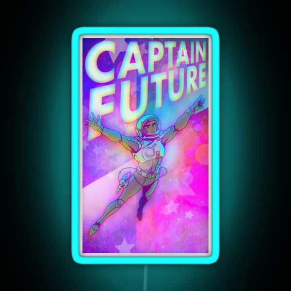 Captain Future RGB Neon Sign