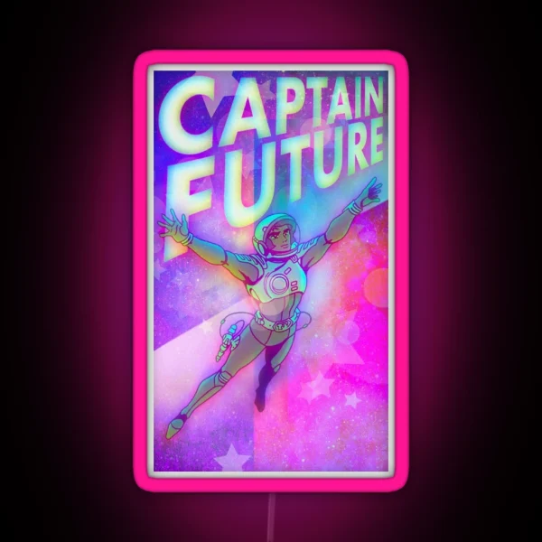 Captain Future RGB Neon Sign