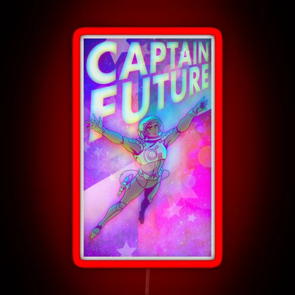 Captain Future RGB Neon Sign