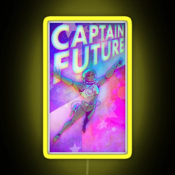 Captain Future RGB Neon Sign