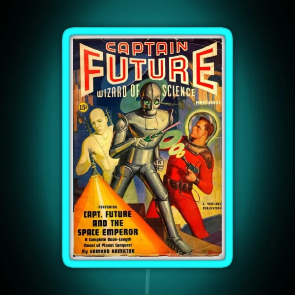 Captain Future RGB Neon Sign