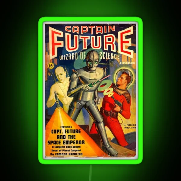 Captain Future RGB Neon Sign