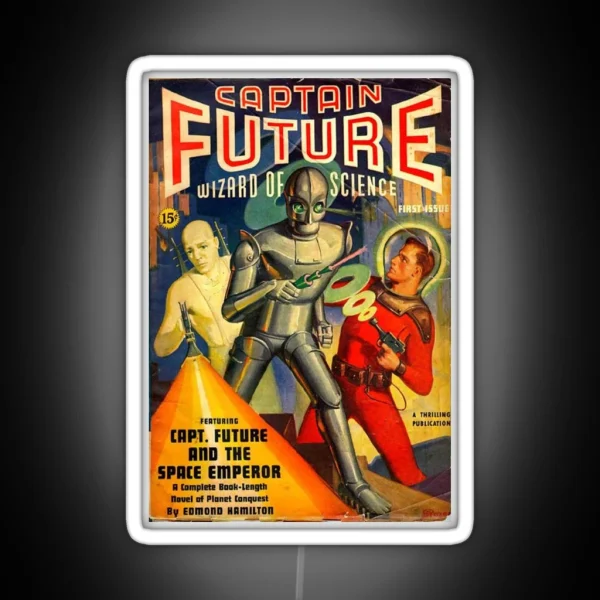 Captain Future RGB Neon Sign