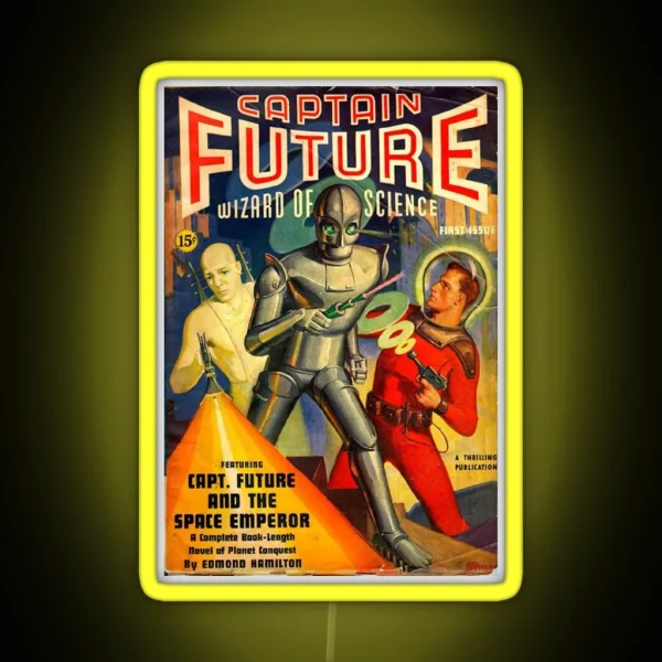 Captain Future RGB Neon Sign