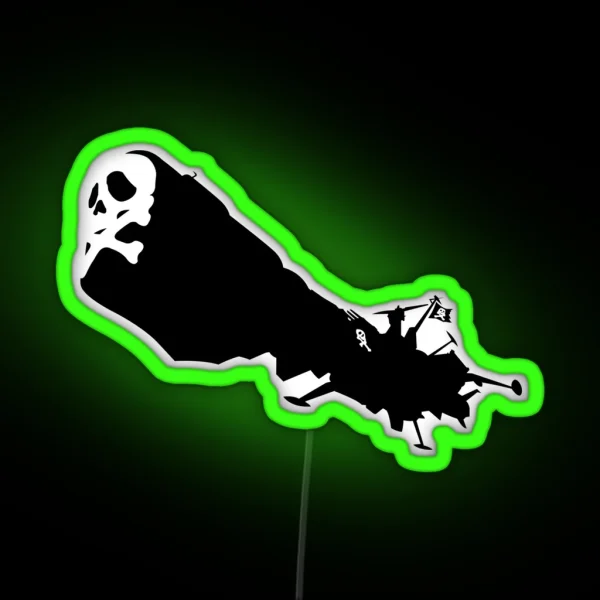 Captain Harlock S Arcadia RGB Neon Sign