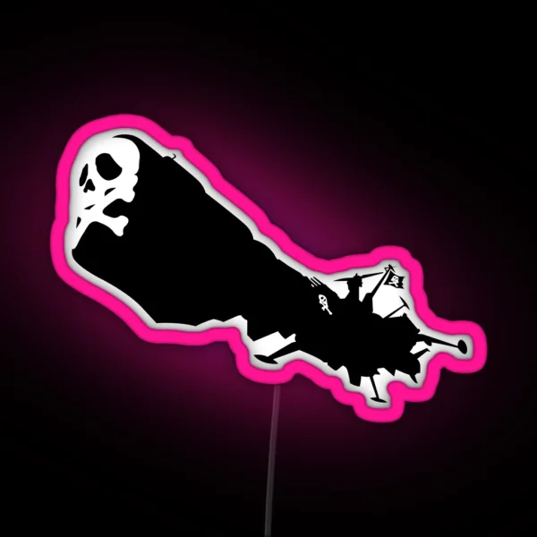 Captain Harlock S Arcadia RGB Neon Sign