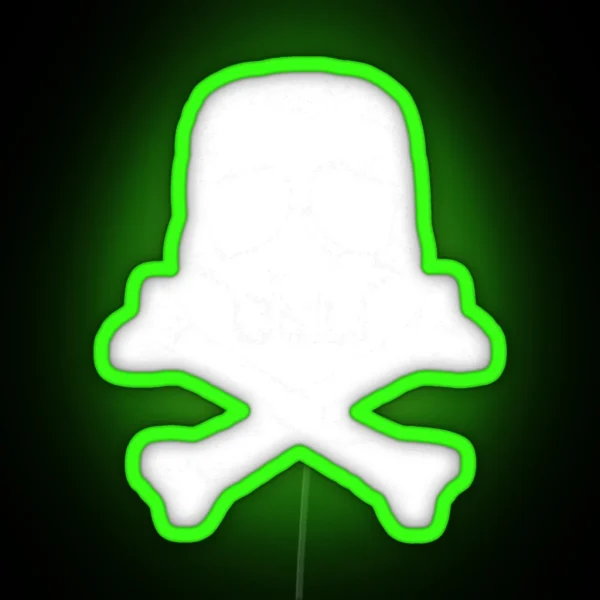 Captain Harlock S Jolly Roger RGB Neon Sign