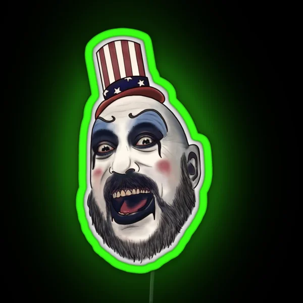 Captain Spaulding RGB Neon Sign