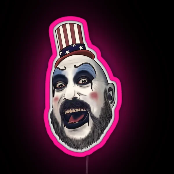 Captain Spaulding RGB Neon Sign