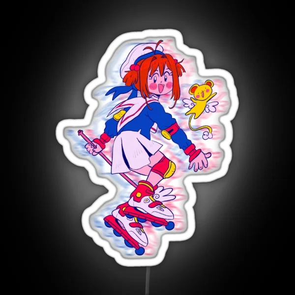 Card Captor Sakura RGB Neon Sign