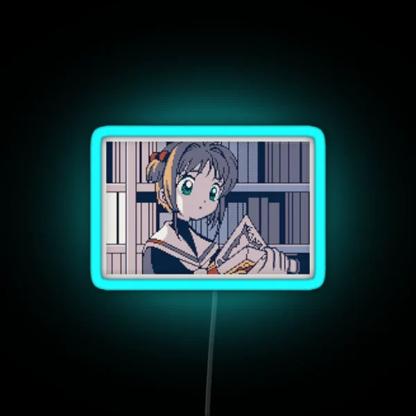 Cardcaptor Sakura Gameboy RGB Neon Sign