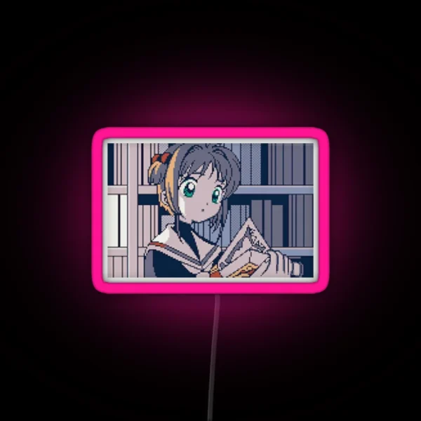Cardcaptor Sakura Gameboy RGB Neon Sign